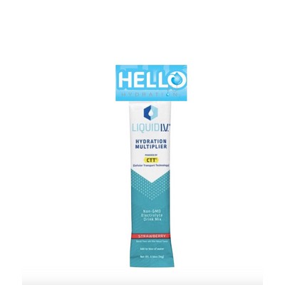 Liquid IV Stick w/Header Card