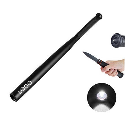 Tactical Baseball Bat Flashlight - 3-in-1 Defense Tool