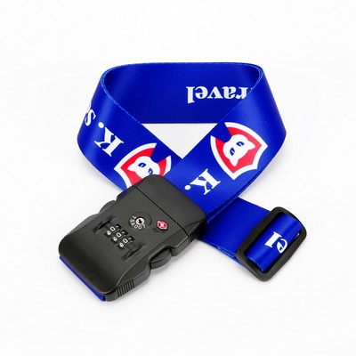 Luggage Belt Strap with Coded Lock