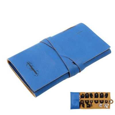 Leather Organizer Traveling Cord Wrap