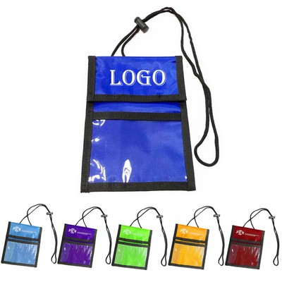 Neck Wallet Passport Holder Pouch
