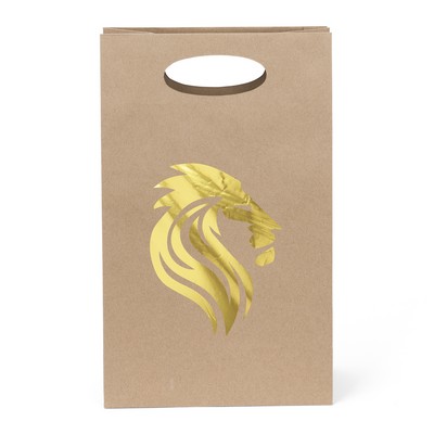 Donna - Eco Die Cut Shoppers - Foil Print (8" x 4" x 13")