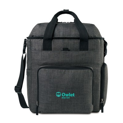 Reagan Recycled rPETCarryall Tote - Charcoal Heather