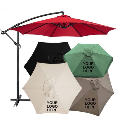 10' Double Top Round Patio Umbrella