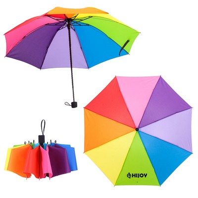 Rainbow Umbrella for Adults
