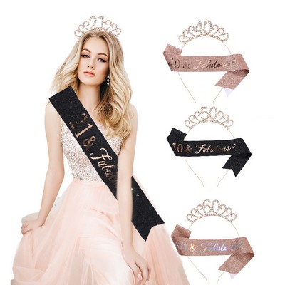 Digital Crown Sash Set