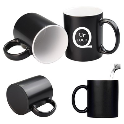 11oz Ceramic Black Mug