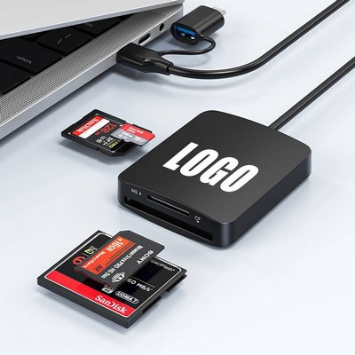 4-in-1 USB 3.0 Memory Card Reader