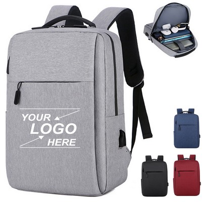 15.6" Waterproof Travel Laptop Backpack for Men