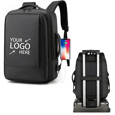 15.6" Expandable Business Laptop Backpacks For Travel