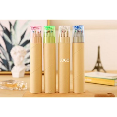 Colored Pencil Set With Sharpener