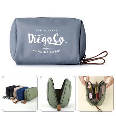 Nylon Travel Makeup Bag