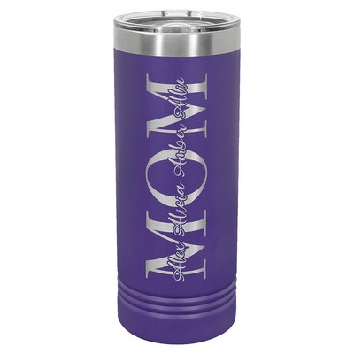 Polar Camel 22 oz. Skinny Tumbler with Slider Lid
