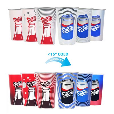 Aluminium Color Changing Cup