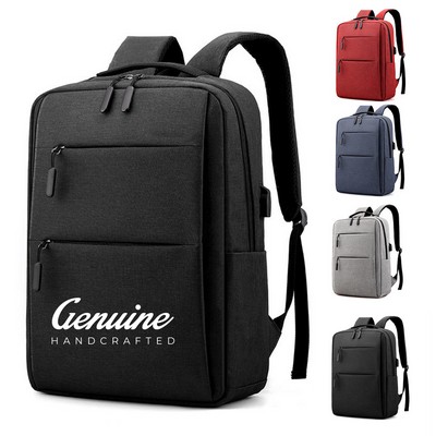 Stylish Laptop Backpack with Zip
