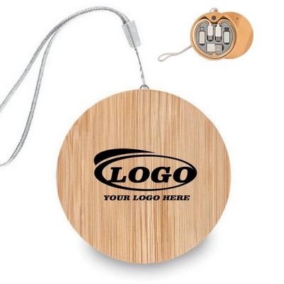 6-in-1 Multi USB Charging Cable Set with Bamboo Storage Box