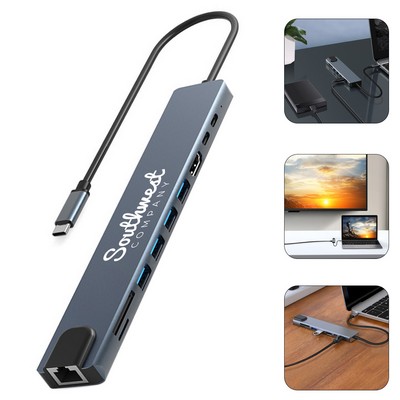 10" 1 Port Type C Hub