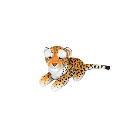 Sitting Leopard with Bushy Eyebrows