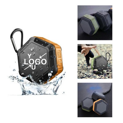 Hexagon Wireless Waterproof Speaker