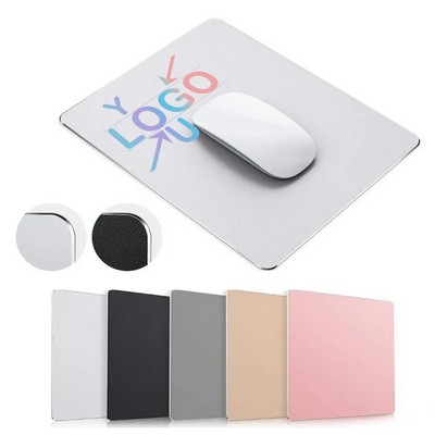 Sleek Metal Executive Desk Pad