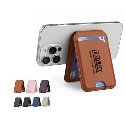 Magnetic Wallet with Adjustable Stand