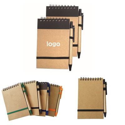 Eco Mini Jotter With Matching Pen