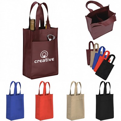 Two Bottle Tote Bag