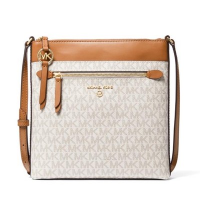 Michael Kors® Signature Jet Set Small North-South Flat Crossbody Bag