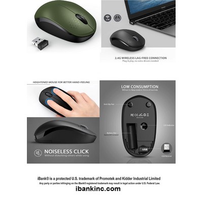 iBank ® Wireless Mouse for Laptop, PC, Tablet, Computer and Mac