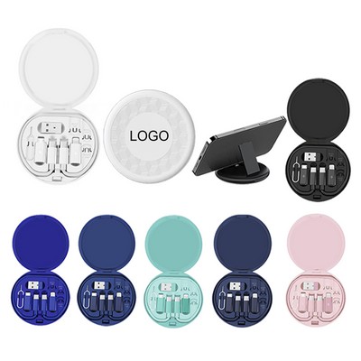 Portable 60W Charger Cable Storage Box