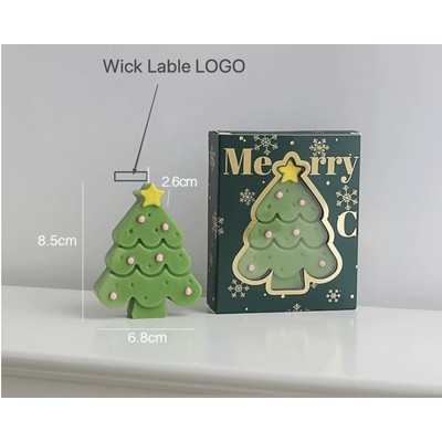 Hand Poured Christmas Tree Scented Candle