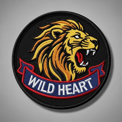 2" 100% Embroidered Patches - Iron On