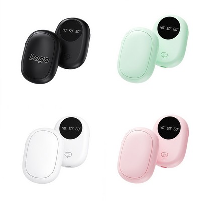 Magnetic Split Design Rechargeable Hand Warmer with Portable Egg Shape