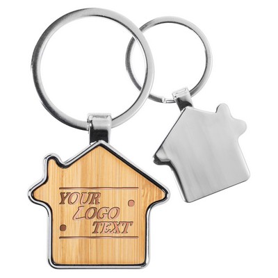 Urban Bamboo House Keyring