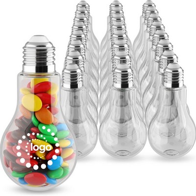 5oz Light Bulb Shaped Glass Bottle