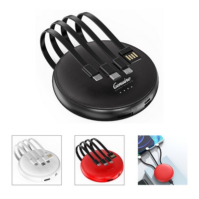 Led 3-In-1 10000mAh Mini Power Bank