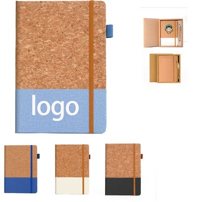 Cork Patchwork Notebook