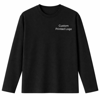 Customizable Printed Logo T-shirts 180GSM 100% Cotton