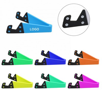 Phone Holder With V-Fold Stand