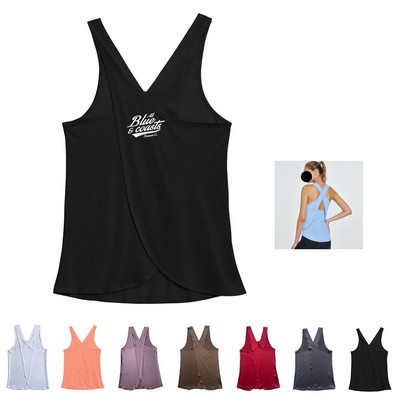 Women Back Cross Style Yoga Tank Top