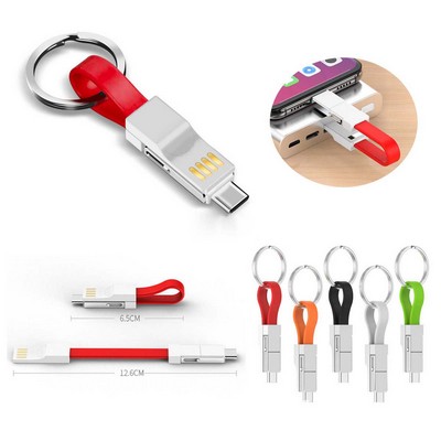 3-in-1 Magnet Charging Cable