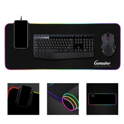 Water Resistant Wireless Charging Mouse Pad