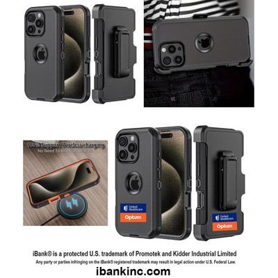 iBank ® Shockproof Case compatible with iPhone 17/16/15/14 Pro Max Air