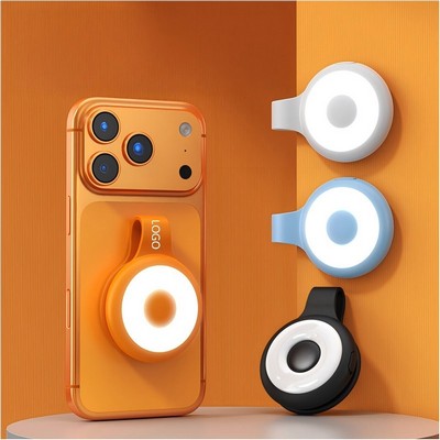 Magnetic 3-Mode LED Selfie & Video Conference Light