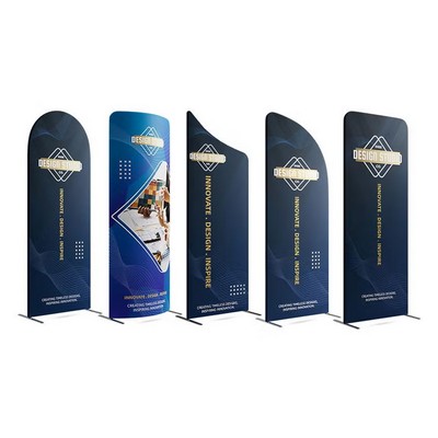 Tension Fabric with Magnetic Banner Stand (Double Sided Package)