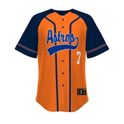 Holloway Youth FreeStyle Sublimated Turbo Full-Button Baseball Jersey (New Fit)