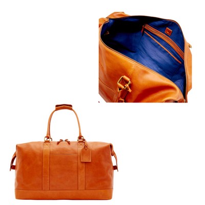 Dooney & Bourke Natural Beige Florentine Medium Duffle Bag