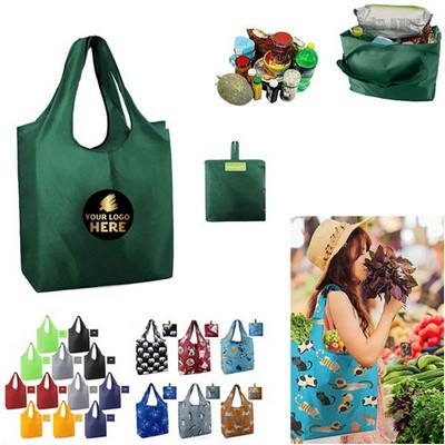 Foldable Heavy-Duty Reusable Shopping Bags