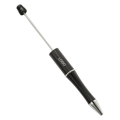 UV Electroplated DIY Beadable Ballpoint Pen Plastic Beading Pen Metallic Shine Customizable