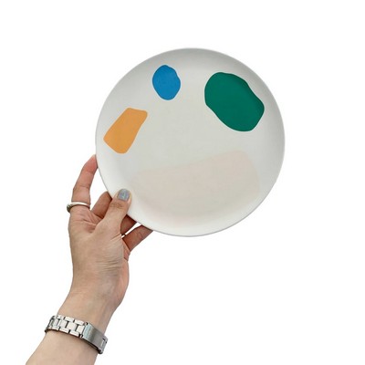 8" Bamboo Fiber Plate